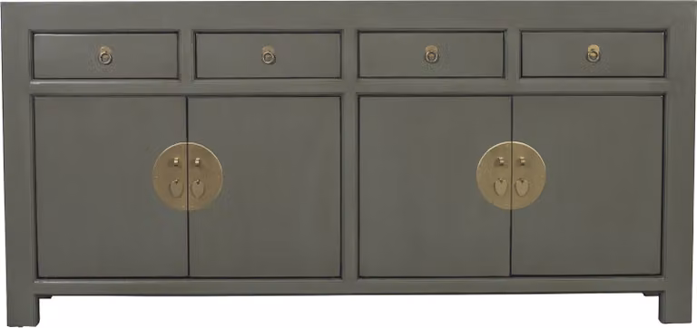 Fine Asianliving Cassettiera cinese Credenza cinese Armadietti cinesi Mobile cinese Mobile orientale asiatico 180x85x40