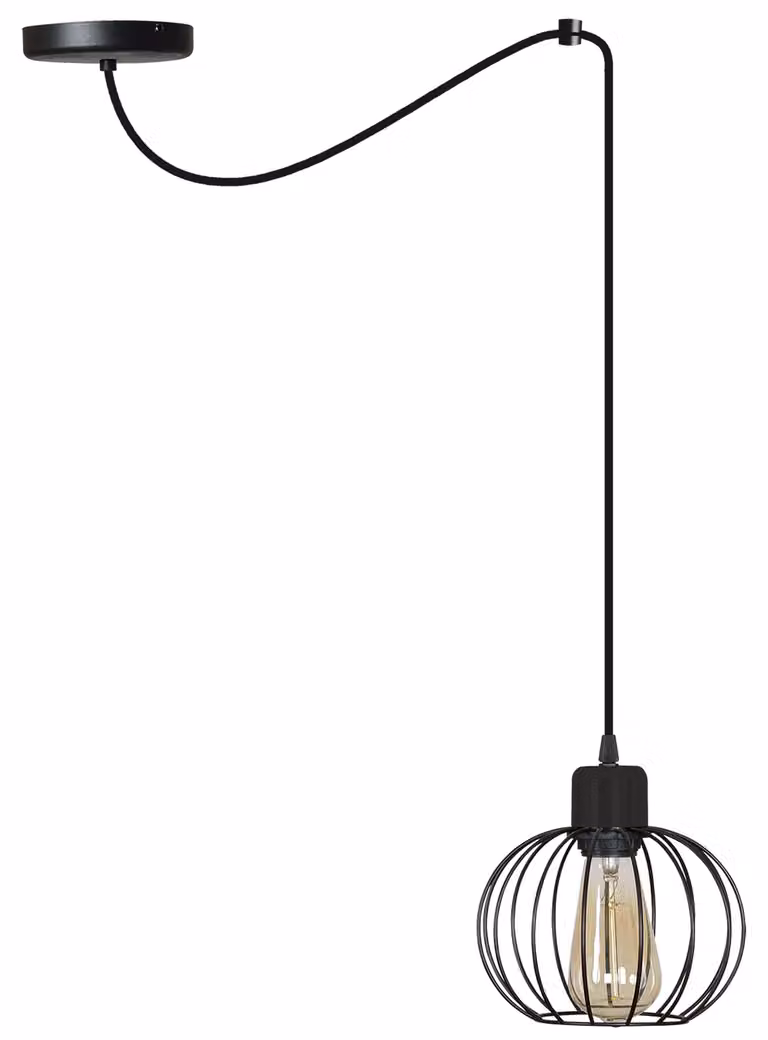 Lampada a sospensione a forma di ragno Loft in metallo – Lampada a sospensione retrò Lampada da soffitto Design moderno