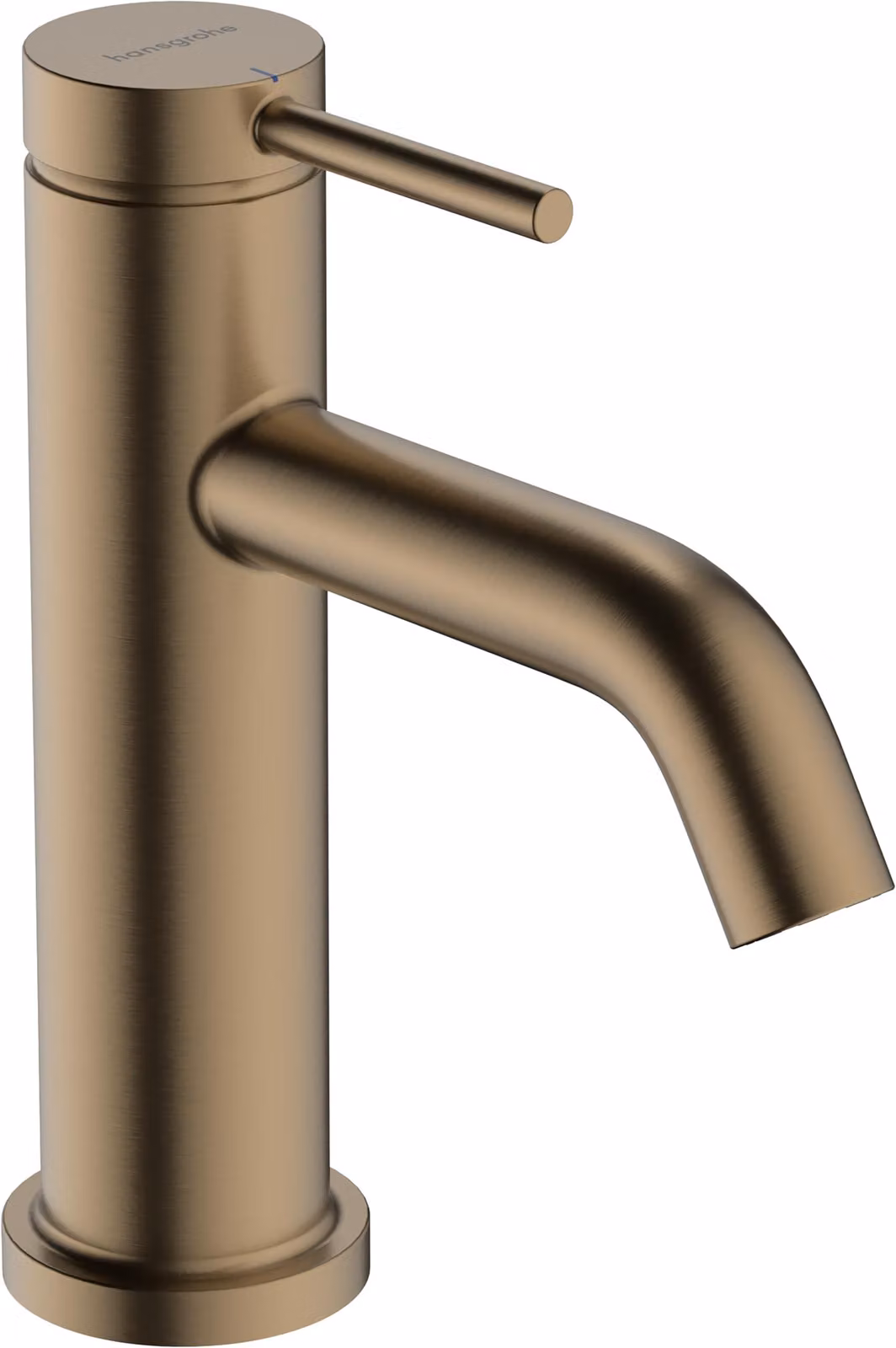 Miscelatore per lavabo Tecturis S, 80 mm, solo acqua fredda, finitura bronzo spazzolato