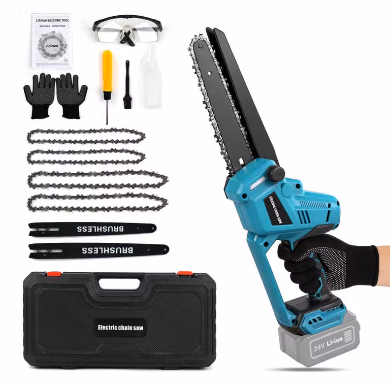 Troncatrice a catena Accu, 8 e 10 pollici, per batteria da 18V (senza batteria)