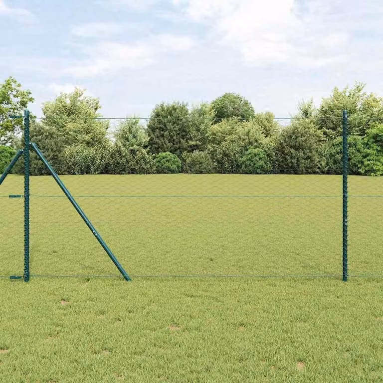 Maison Exclusive - Palo della recinzione Grigio 100 x 1,2 m (rete da 36 mm)