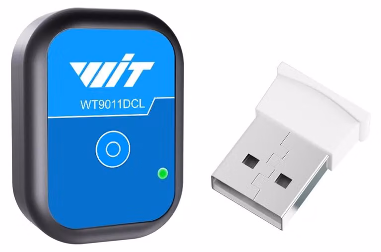 Sensore Bluetooth 5.0, accelerometro, IMU (unità di misura inerziale) a 3 assi, AHRS (sistema di riferimento inerziale), giroscopio, magnetometro