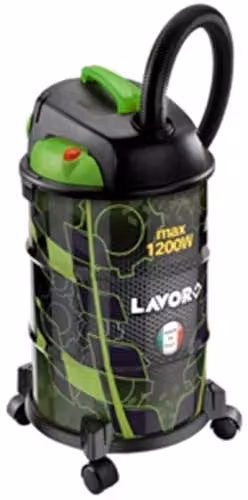 Bidone aspirapolvere solidi liquidi Lavor Rudy 3OS acciaio 30 lt 1200 W
