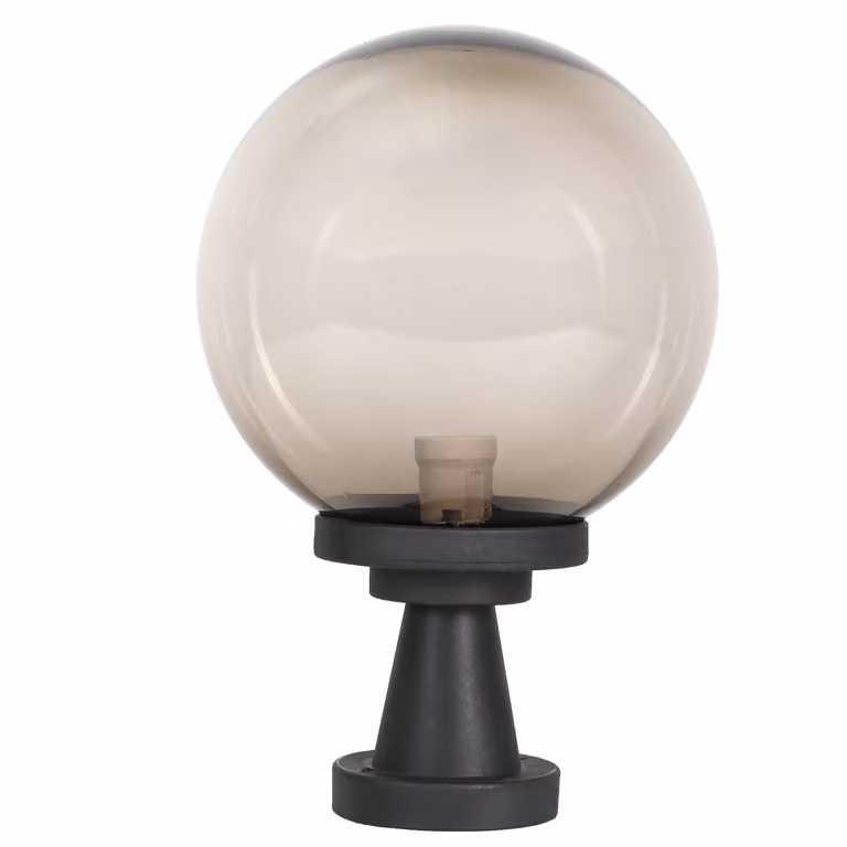 Lampada a sfera per esterni luce fumo trasparente Ø 25cm lampada da giardino