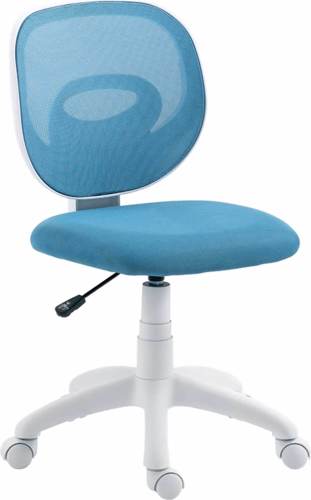 Sedia da ufficio Sedia da scrivania ergonomica con schienale a C, regolabile in altezza