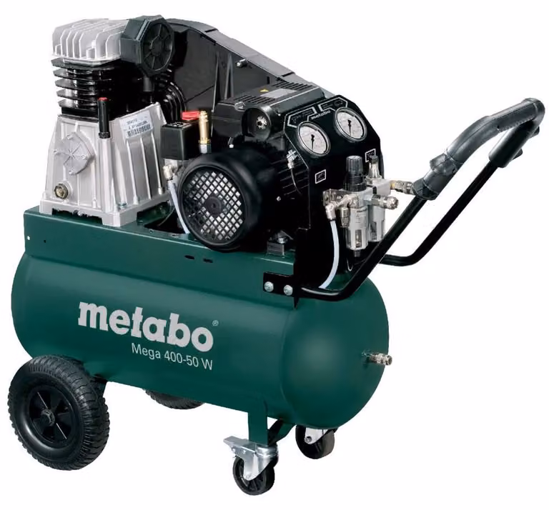 Metabo Mega 400-50 W Kompressor (mit 3 Universal-Kupplungen) 601526000