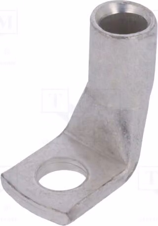 1 connettore a cappello per cavi coassiali, sezione 10 mm², collegamento a crimpare, rame, BM 014199, isolato