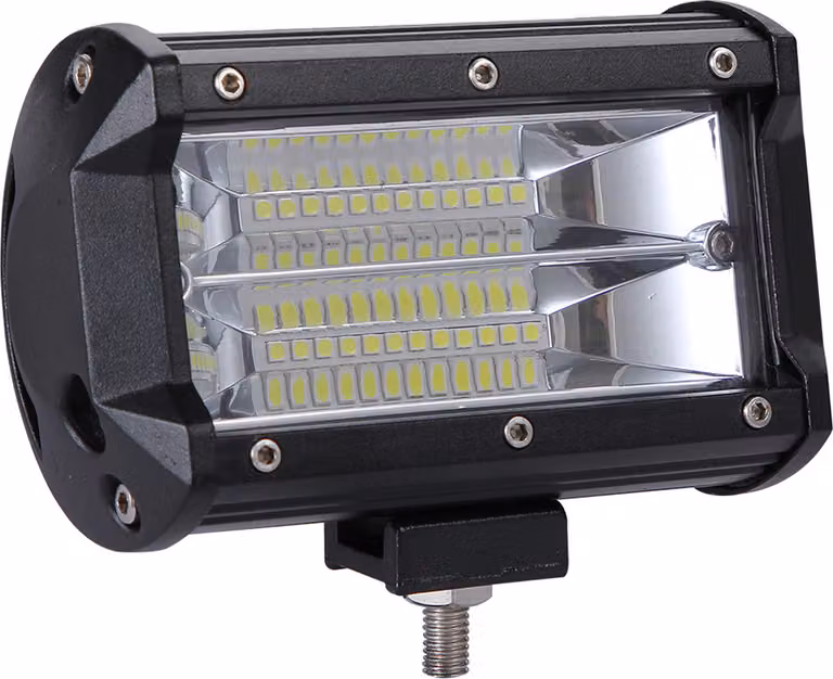 Alta potenza 240W LED 2 file 5inch lavoro barra luminosa lampada di controllo
