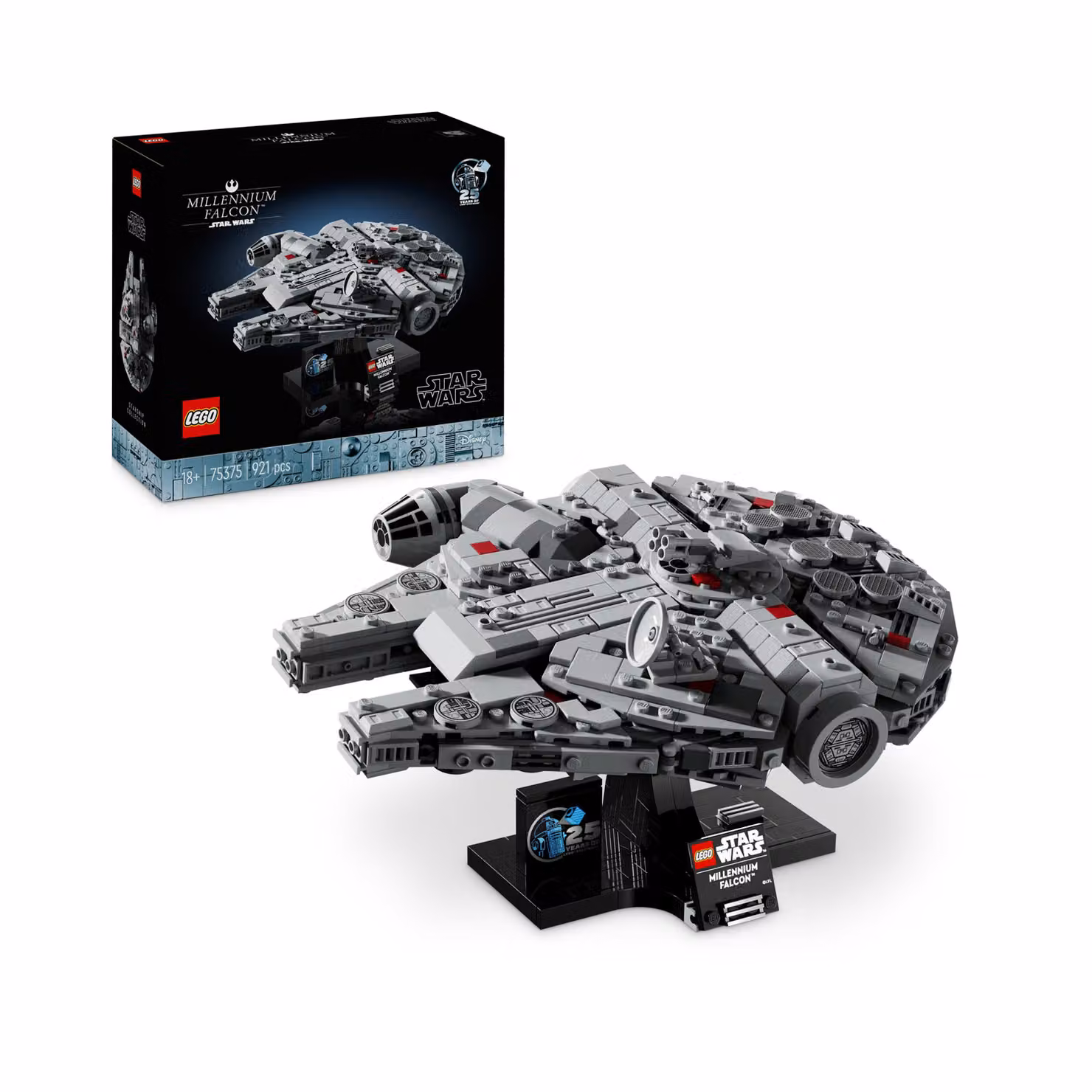 LEGO Star Wars Millennium Falcon 75375 Set di Costruzioni Grigio – 2
