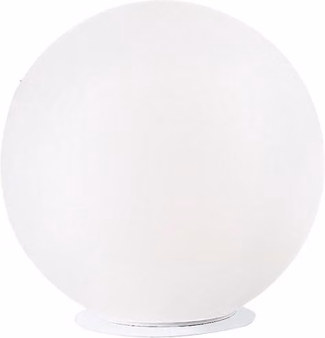 Lampada da Tavolo EMILY Rossini Group in Vetro Soffiato Satinato Bianco, Attacco E27 75W IP20, Design Minimalista per Interni – 1