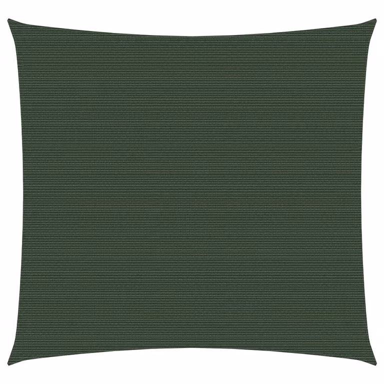 Tenda da sole 160 g/m² verde scuro 5x5 m HDPE