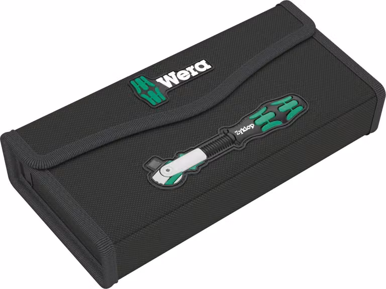Wera 9474 Textile Box 8000 B Zyklop Speed 3/8", vuoto, 240 x 40 x 108 mm