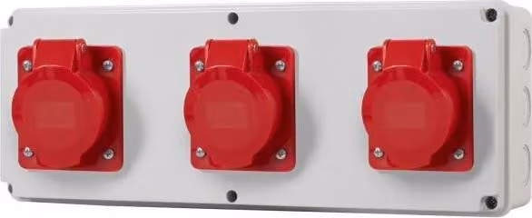 Distributore HORIZONTAL S - Prese 16 A/5 poli, 2x32 A/5 poli F3.0426
