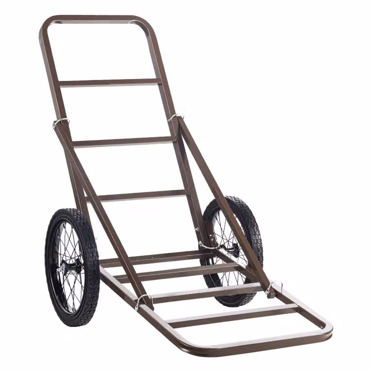Carrello porta selvaggina VEVOR, carrello porta selvaggina pieghevole da 136 kg, trasportatore di selvaggina con 2 grandi ruote e maniglia ergonomica, accessori per carrello porta selvaggina, carrello da trasporto multiuso per caccia, pesca ed escursioni