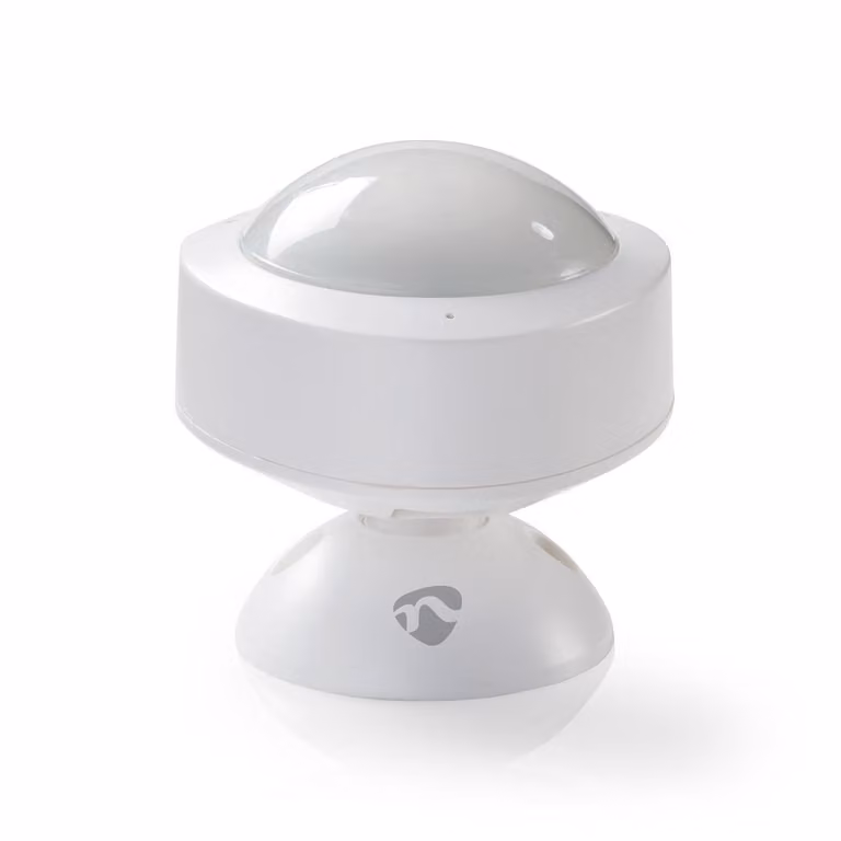 Sensore di movimento intelligente SmartLife | Wi-Fi | Alimentazione a batteria / Adattatore di corrente | Angolo del rilevatore: 120° | Portata del rilevatore: 10,0 m | Bianco