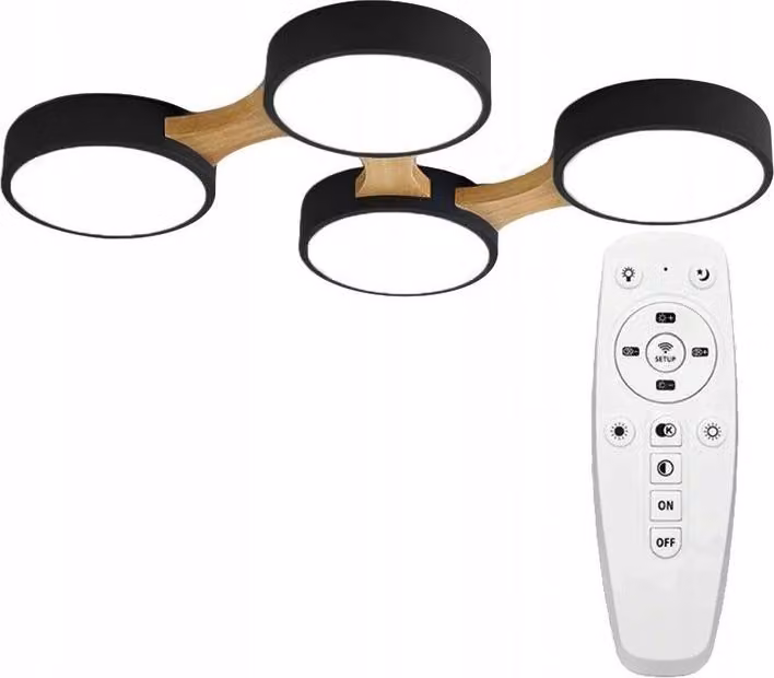 Lampada da Soffitto tooLight App527-4C Flat Black