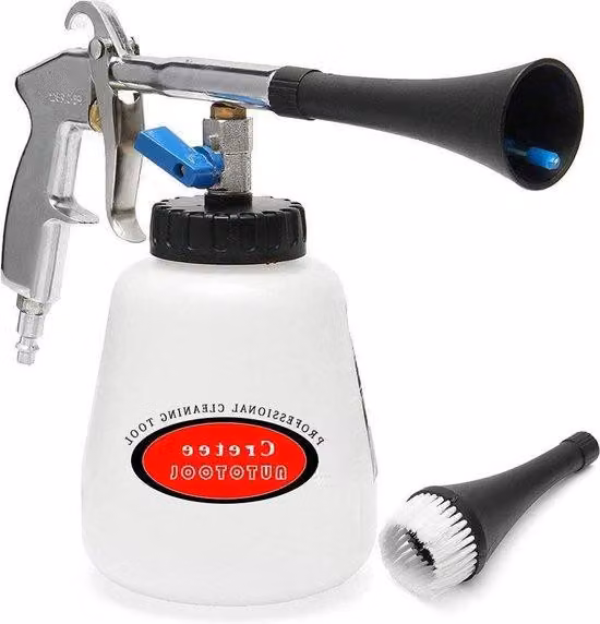 Set di pulizia con lancia e ugelli per detergente schiumogeno, 2 ugelli