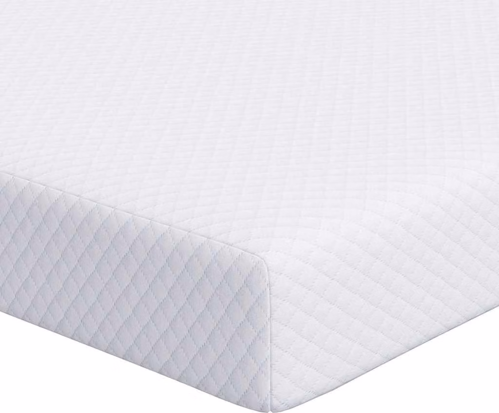 Topper in schiuma memory for Adulto Morbido 120 x 200 cm Bianco