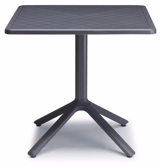 TAVOLO ECO FISSO 80x80 H75 - SCAB Colore: Antracite