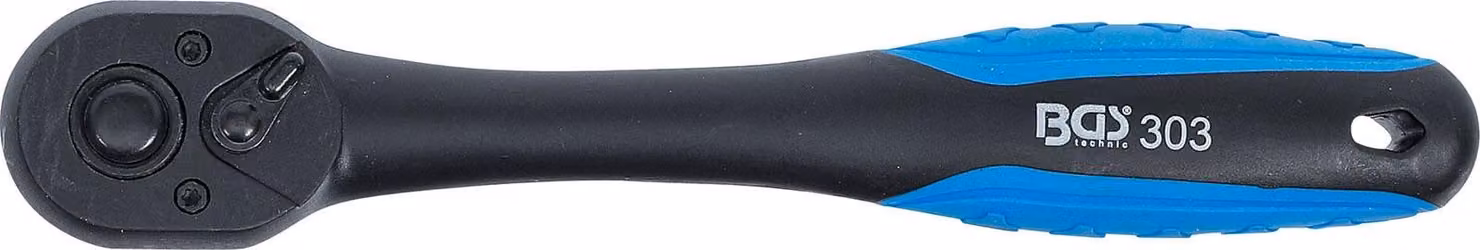 Cricchetto reversibile BGS, attacco quadro rivestito in plastica 10 mm (3/8") - 303