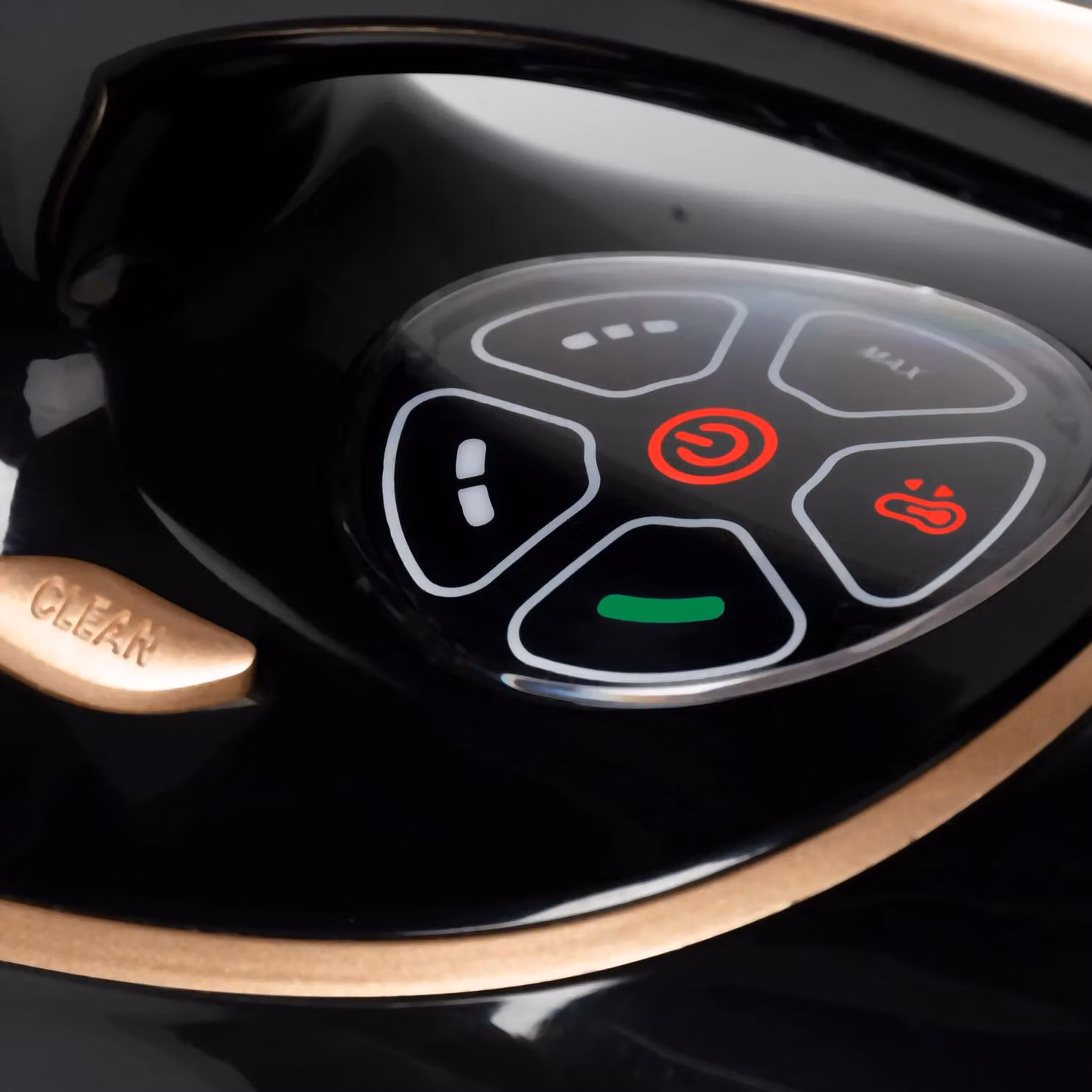 Ferro da stiro a vapore digitale DICTROLUX Silk Gold con vapore verticale, 2400 Watt, colore oro e nero – 2