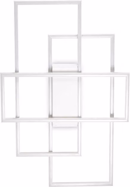 Lampada Da Soffitto Frame Pl Rettangolo Bianco Ideal-Lux