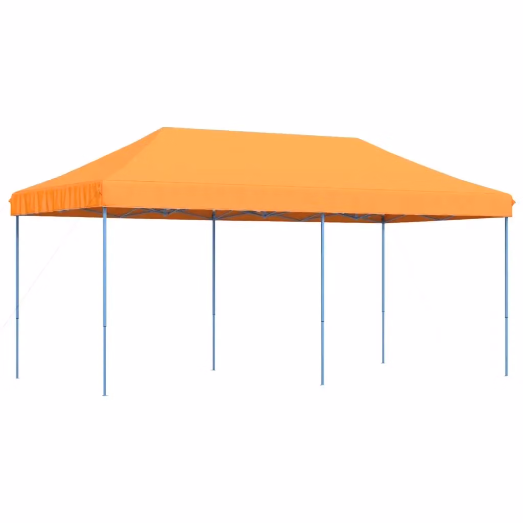 Tenda da festa pieghevole pop-up vidaXL arancione e blu L/P/H: 580 x 292 x 315 cm – 2