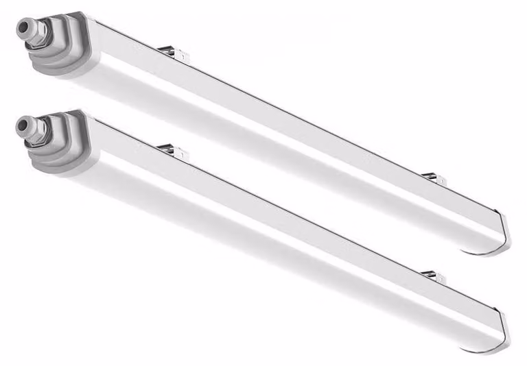 set di 2 lampade da bagno a LED, 6500K bianco freddo, 2160 lumen, L 60 cm