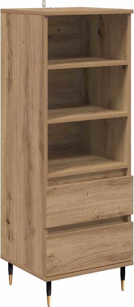 Credenza Rovere artigianale 40 x 36 x 110 cm Legno multistrato