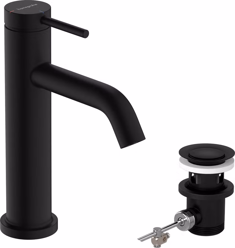 Robinetterie de lavabo hansgrohe Tecturis S 110 CoolStart, EcoSmart+, portée 116 mm, 73314670, 73314670