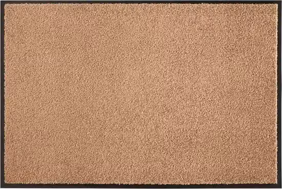 Matto di porta lavabile e pulibile a 30°C - karamel 90x150 cm