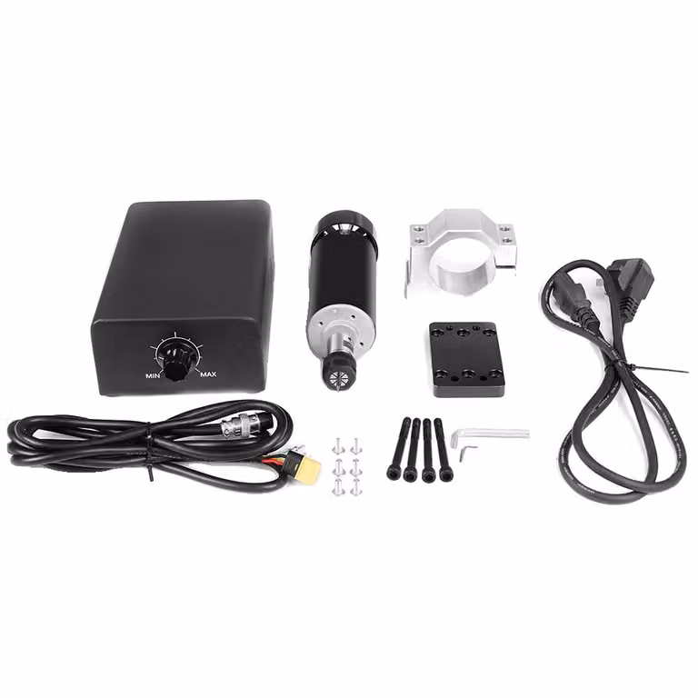 Kit motore mandrino CNC, potenza 500 W, pinza di serraggio ER11, controllo velocità regolabile, motore 500 W, UE