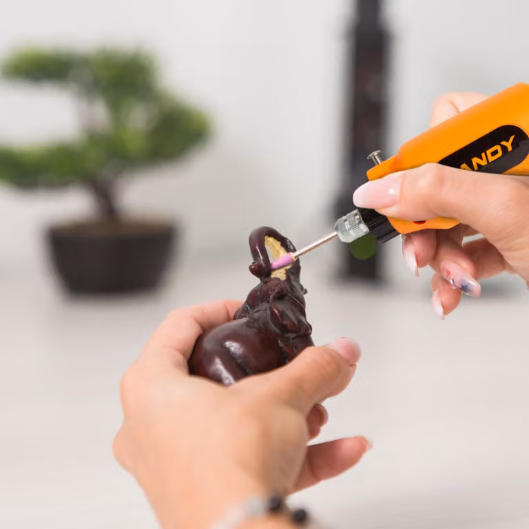 Penna per incisione e mini trapano multitool 78 pezzi - smerigliatura, incisione e lucidatura - strumenti di precisione per hobby, fai da te e manicure [10368].