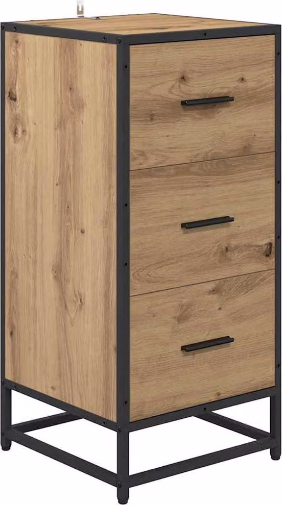 Credenza Rovere artigianale 35.5 x 35 x 76 cm
