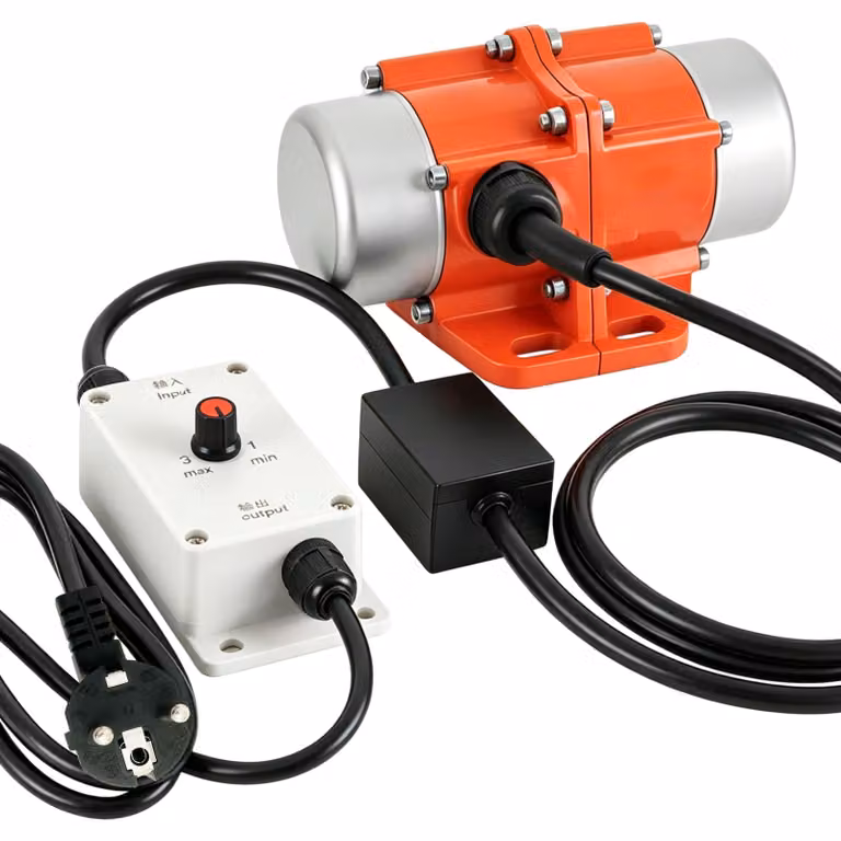 Motore vibrante a 220V, 100W, con regolatore di velocità da 0 a 3000 giri/min