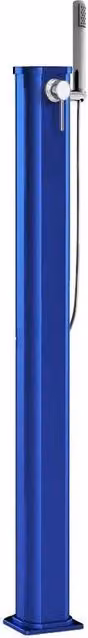 Doccia Solare Jolly Go 17,5 Litri In Alluminio Con Miscelatore E Doccetta Mobile Colore Blu Cv-Jg140/5012