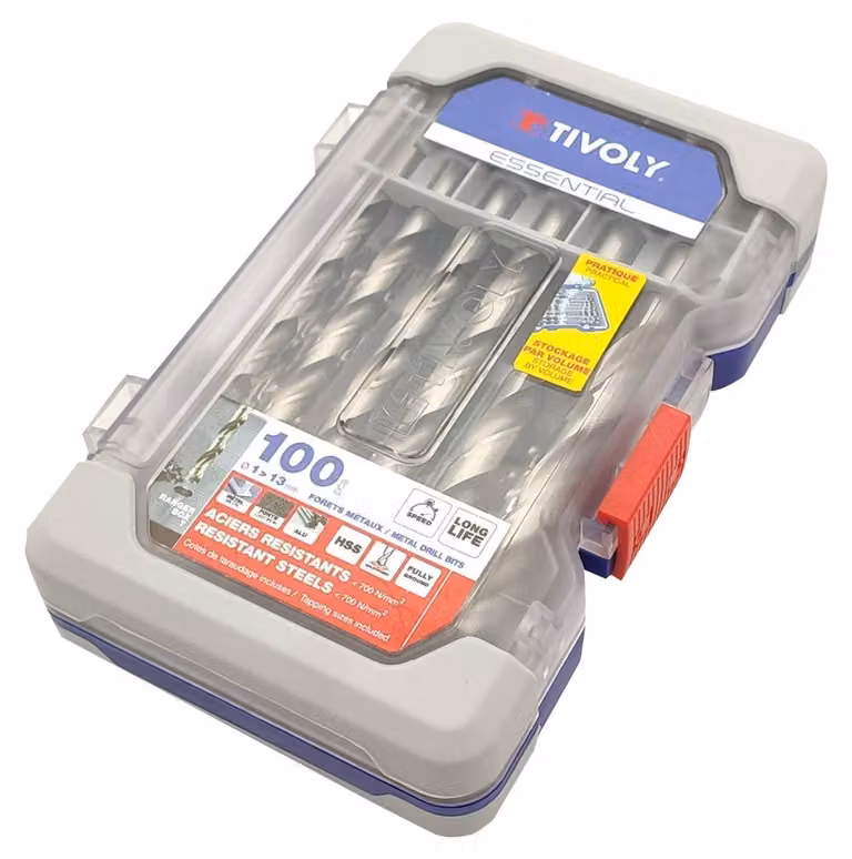 Tivoly METAL DRILL BIT SET TIVOLY 100PCS
