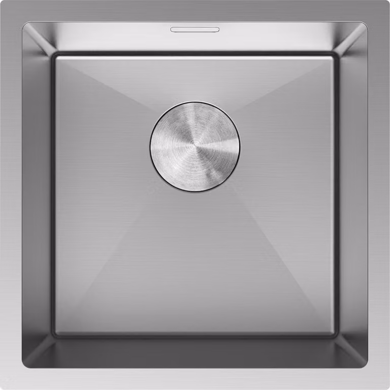 Mexen Trixo lavello in acciaio 1-vasca 440 x 440 mm, inox - 6413441000-01