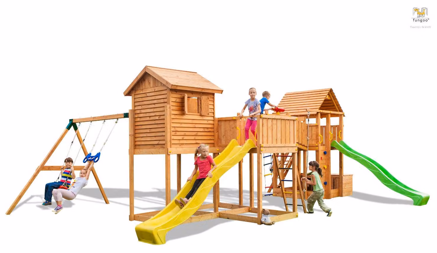 MAXI SET FUNGOO PLAY BOX (My_SIDE FORTRESS Toybox Rainbow Move+) Torre giochi divertente