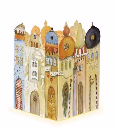 Calendario dell'Avvento "Cittadina illuminata"