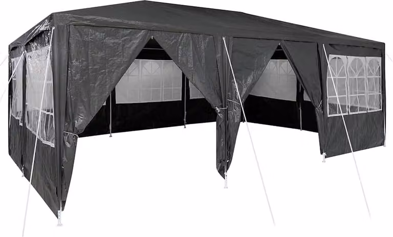 Tenda Party Antracite 600 x 400 x 266 cm Polietilene