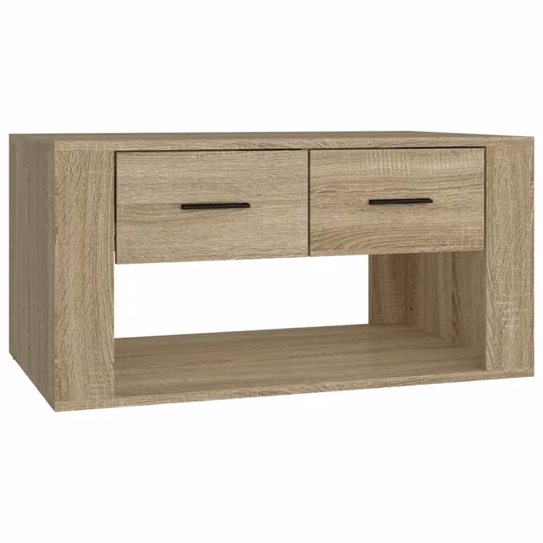 Tavolino da Salotto Rovere Sonoma 80x50x40 cm Legno Multistrato