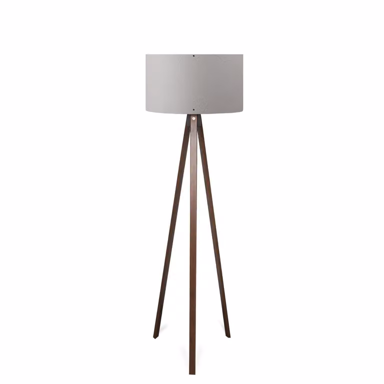 Opviq, AYD- AYD SGN, grigio, lampade da terra, 100% MDF