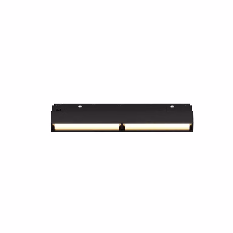 Maytoni apparecchio lineare per sistema di binari magnetici Exility Parete LED incl. alluminio nero 12W per cucina, camera da letto, soggiorno, sala da pranzo, atrio