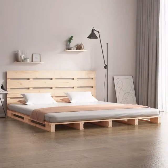 Giroletto in legno massello di pino non trattato MERCATOXL L/P: 200 x 200 cm