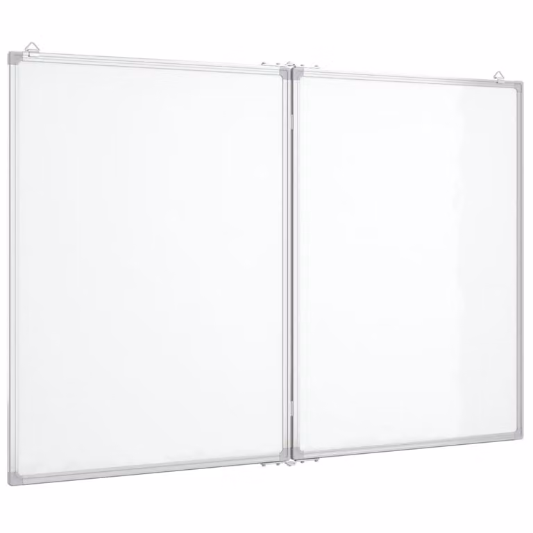 Lavagna Magnetica Pieghevole 120x80x1,7 cm in Alluminio