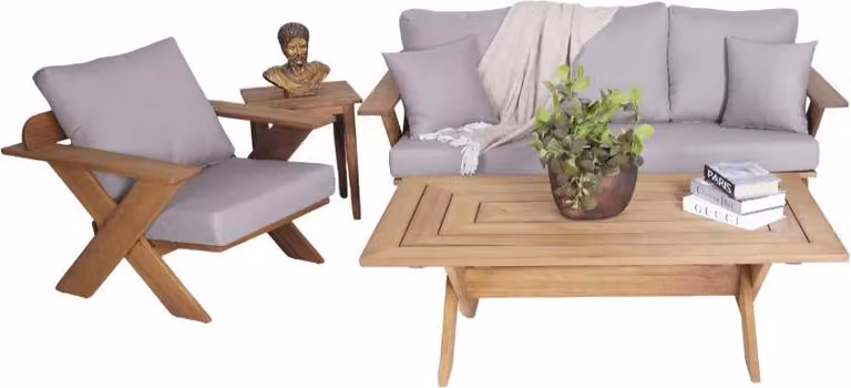 Gartenmöbel Sofagarnitur Sofa 3 Sitzer Terrassenmöbel Sessel Couchtisch
