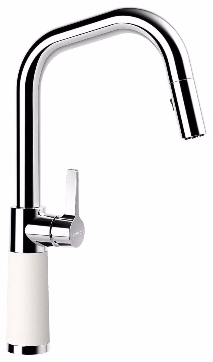 Miscelatore per lavello con doccia Schock SC-530 polaris 556120POL