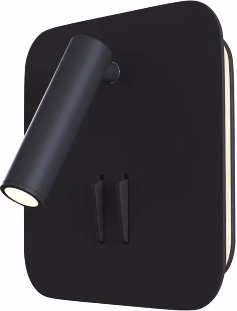 Applique Maytoni IOS 176 nera LED 9W 2 luci 3000K 550lm