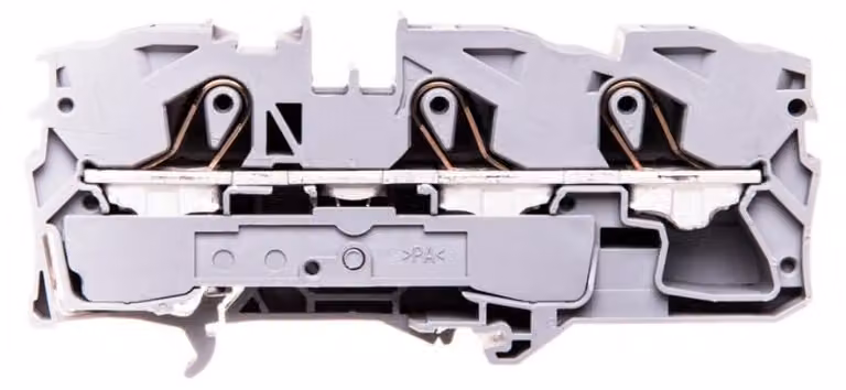 WAGO morsettiera per montaggio su guida 0,5-16qmm Serie 2016 1piano gr 76A
